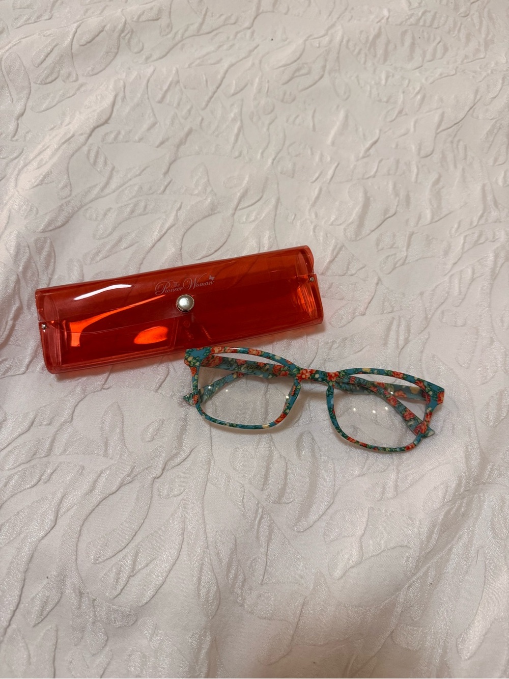 The Pioneer Woman Blue Light Glasses Screen Protection With Case Heritage Floral
